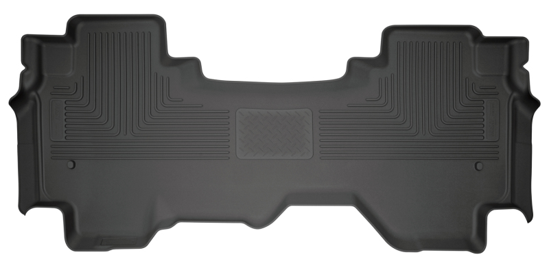 Dodge Ram 1500 Floor Mats - Rear - Husky Liners - WeatherBeater Series - Black - `19-`27
